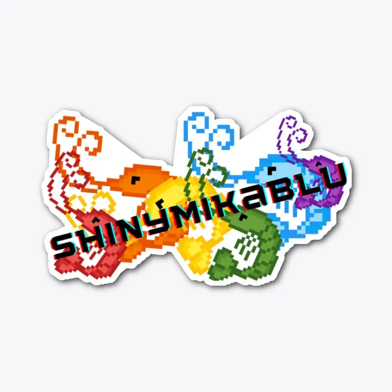 Shrimp Logo Sticker