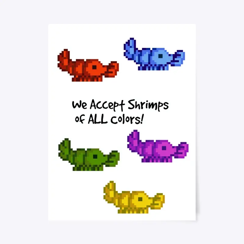 Shrimp Acceptance Poster